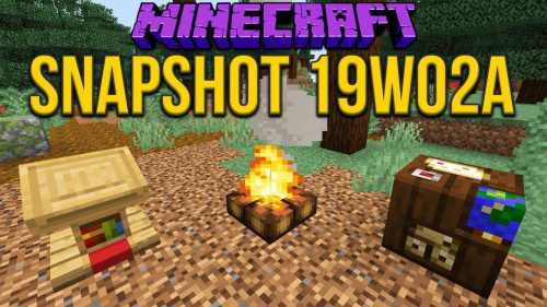 Minecraft 1.14 Snapshot 19w02a (Campfire, Lectern, Cartography Table) Thumbnail