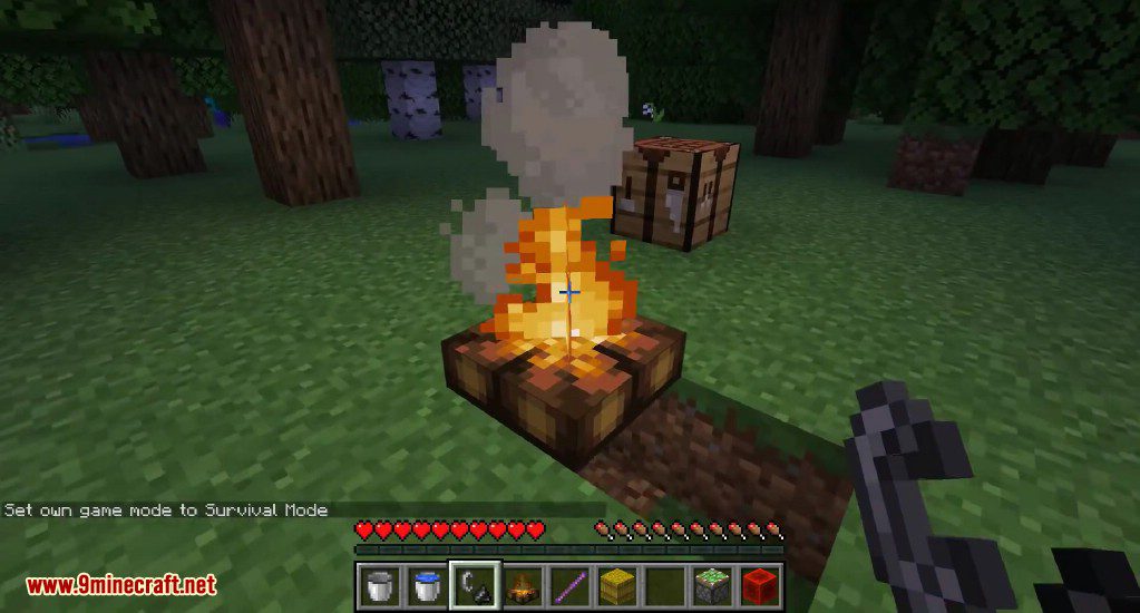 Minecraft 1.14 Snapshot 19w02a (Campfire, Lectern, Cartography Table) 7