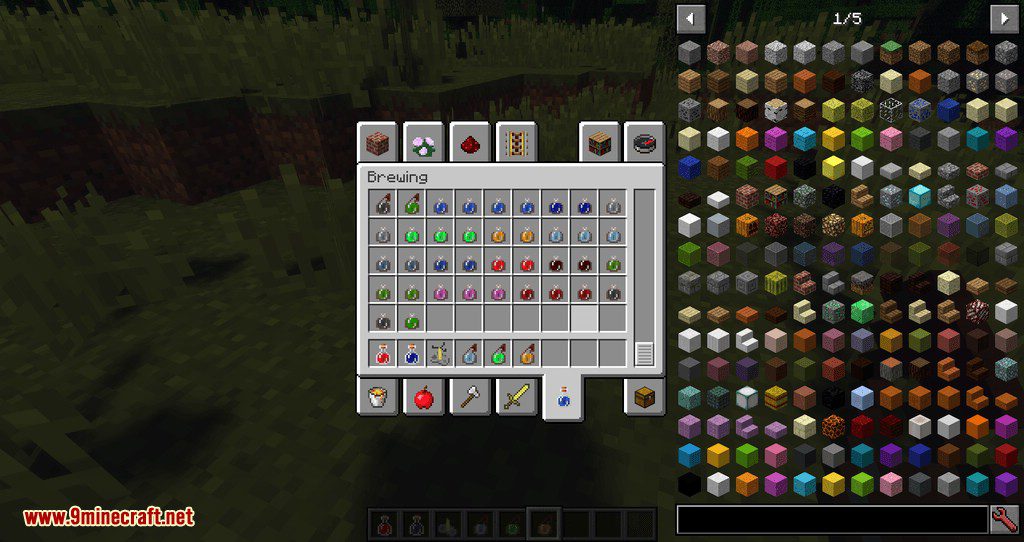 NoMoreGlowingPots Mod (1.19.2, 1.18.2) - Remove the Glowing Effect from Potions 8