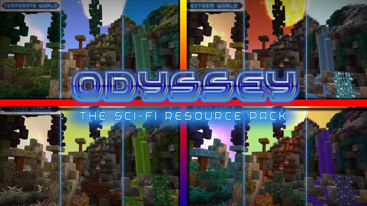 Odyssey Resource Pack (1.13.2, 1.12.2) - Texture Pack 1