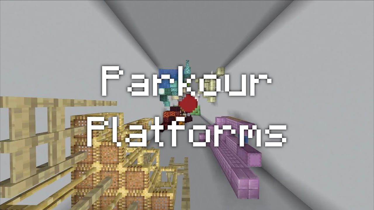 Parkour Platforms Map 1.14.3 for Minecraft 1