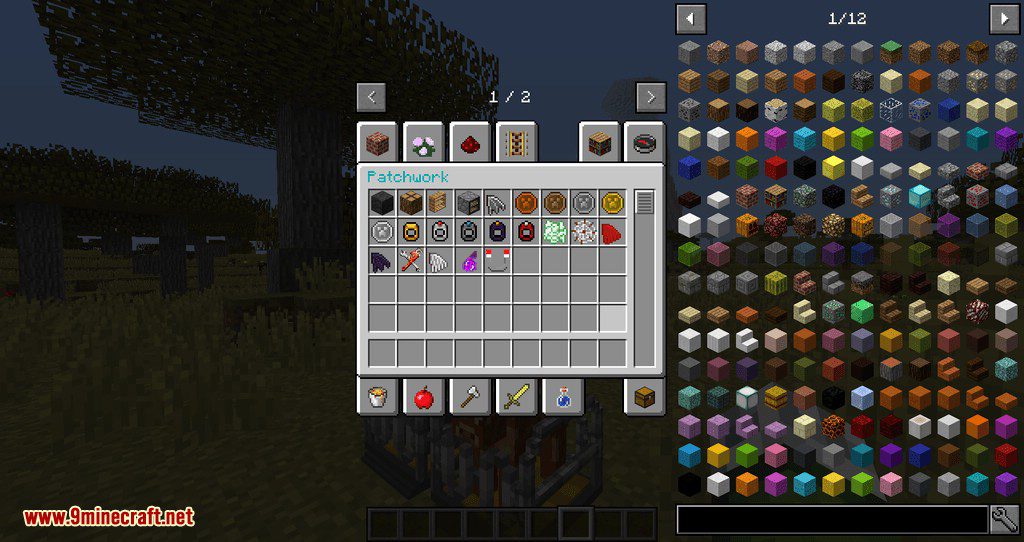 Patchwork Mod 1.12.2 (3D Furnace, Shop Shelf, Mobnet, ...) 2