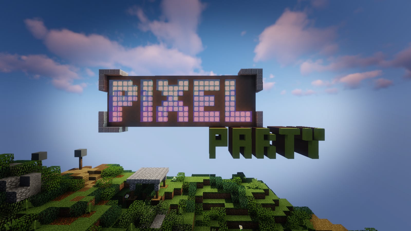 Pixel Party Map 1.13.2 for Minecraft 1