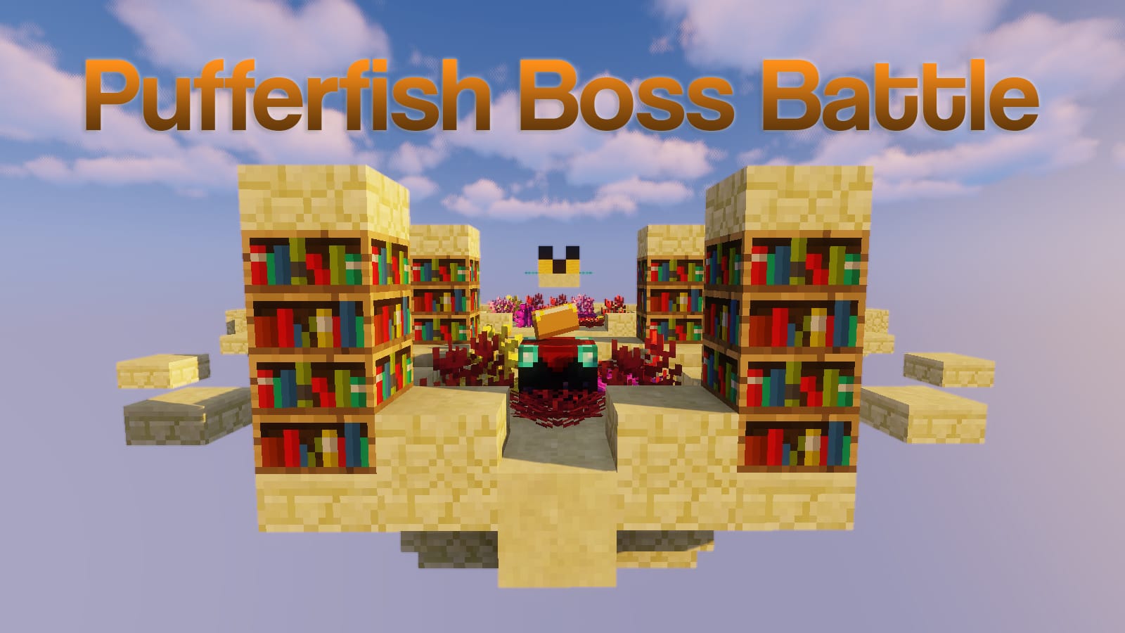 Pufferfish Boss Battle Map 1.13.2 for Minecraft 1
