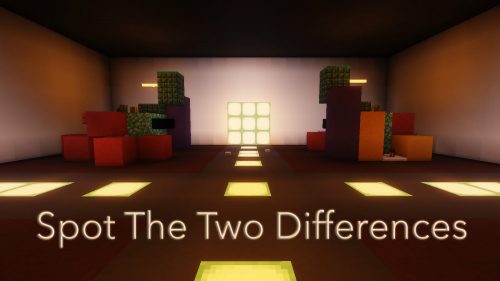 Spot The Two Differences Map 1.13.2 for Minecraft Thumbnail