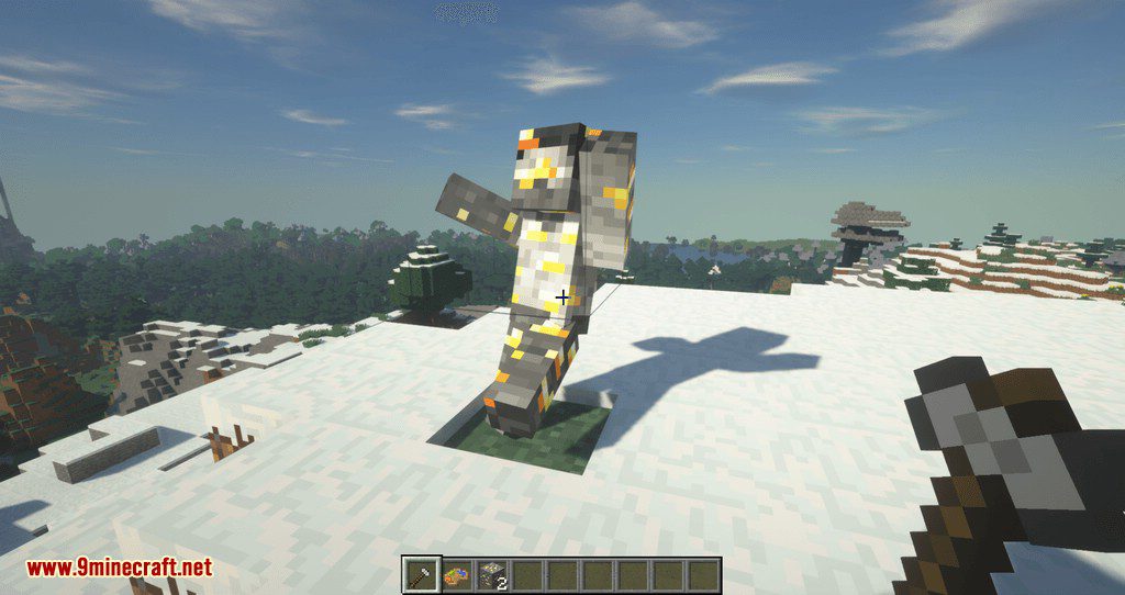 Statues Rechiseled Mod 1.12.2 (Create Player's Statue in 1 Click) 9