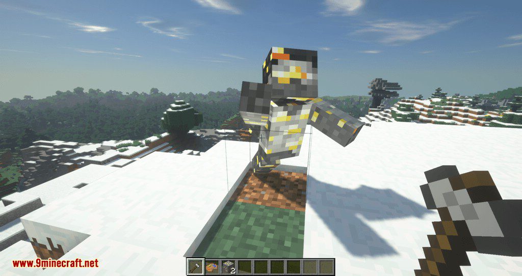 Statues Rechiseled Mod 1.12.2 (Create Player's Statue in 1 Click) 10