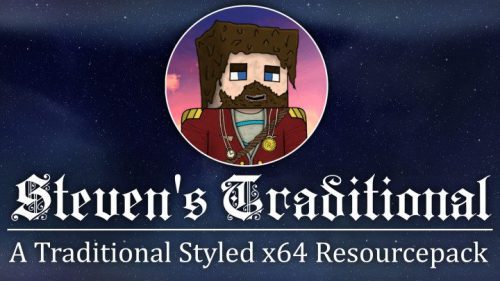Stevens Traditional Resource Pack (1.20.2, 1.19.4) – Texture Pack Thumbnail