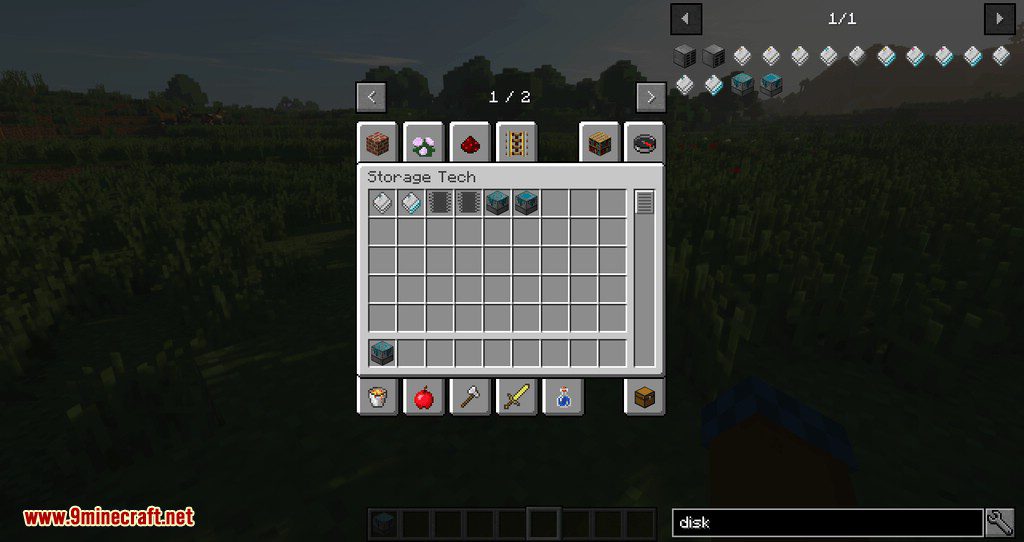 Storage Tech Mod (1.16.5, 1.15.2) - Custom Disk Size for Refined Storage 3