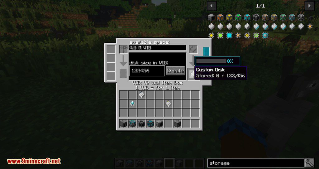 Storage Tech Mod (1.16.5, 1.15.2) - Custom Disk Size for Refined Storage 9