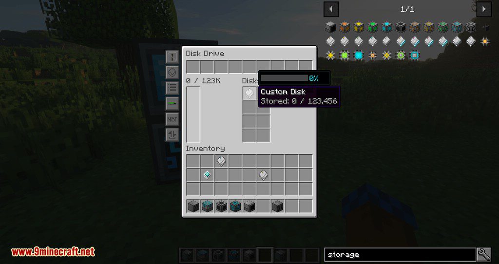 Storage Tech Mod (1.16.5, 1.15.2) - Custom Disk Size for Refined Storage 10