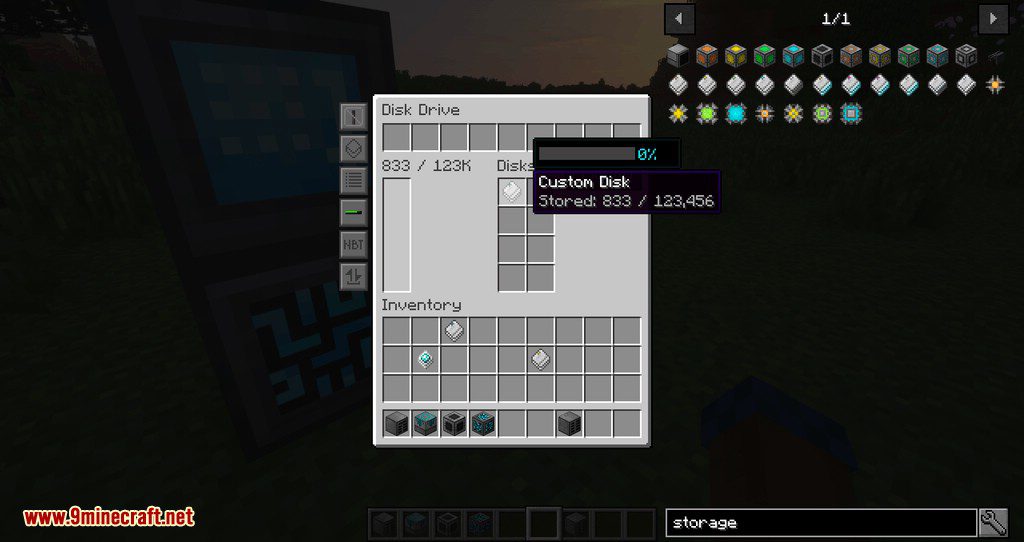 Storage Tech Mod (1.16.5, 1.15.2) - Custom Disk Size for Refined Storage 11