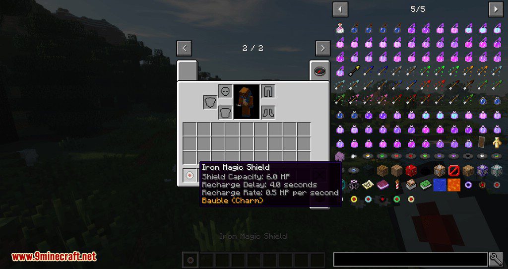 Superior Shields Mod (1.19.2, 1.18.2) - Special Baubles Shield 8