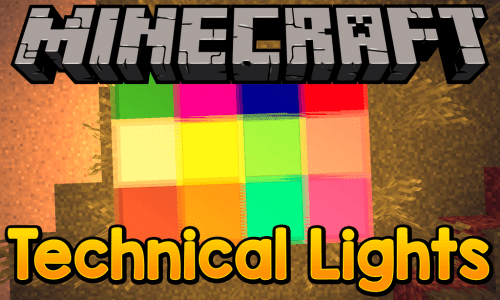 Technical Lights Mod 1.12.2 (Distinct Glow Effect Lamps) Thumbnail