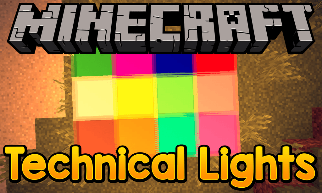 Technical Lights Mod 1.12.2 (Distinct Glow Effect Lamps) 1