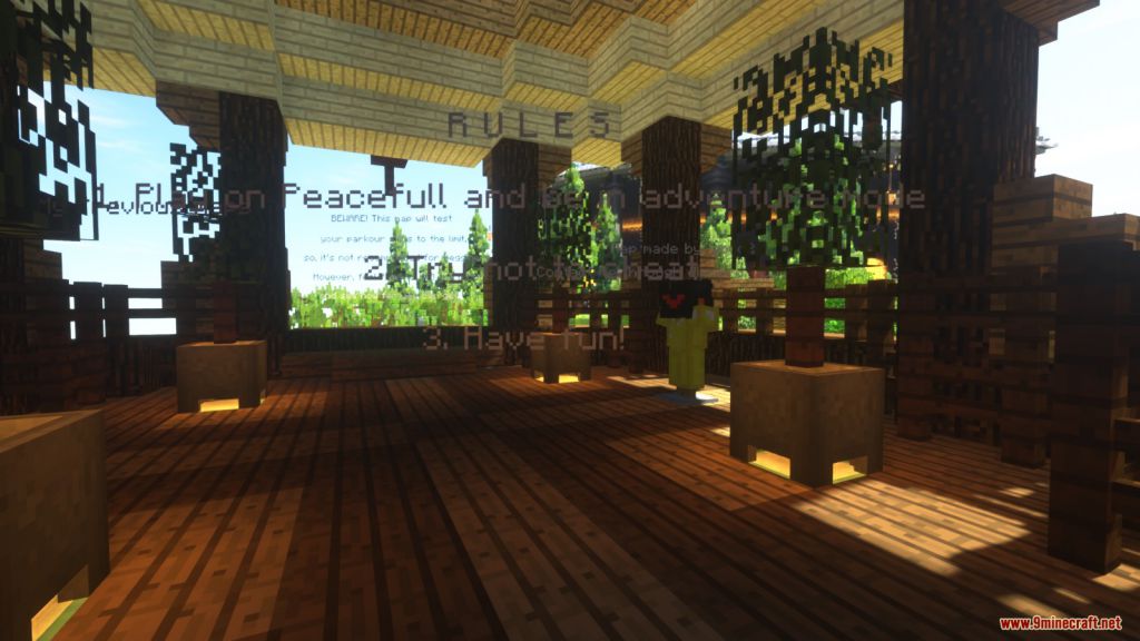 The Parkour Temple Map 1.12.2, 1.12 for Minecraft 2