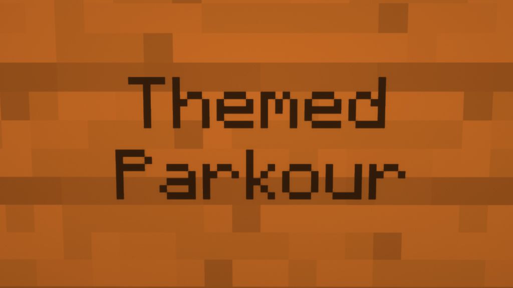 Themed Parkour Map 1.12.2, 1.12 for Minecraft 1