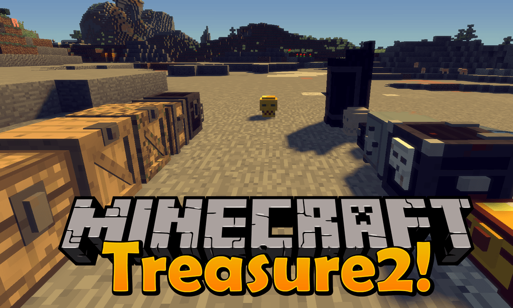 Treasure 2 Mod 1.16.5, 1.12.2 (Various Rare Chests of Treasure) 1