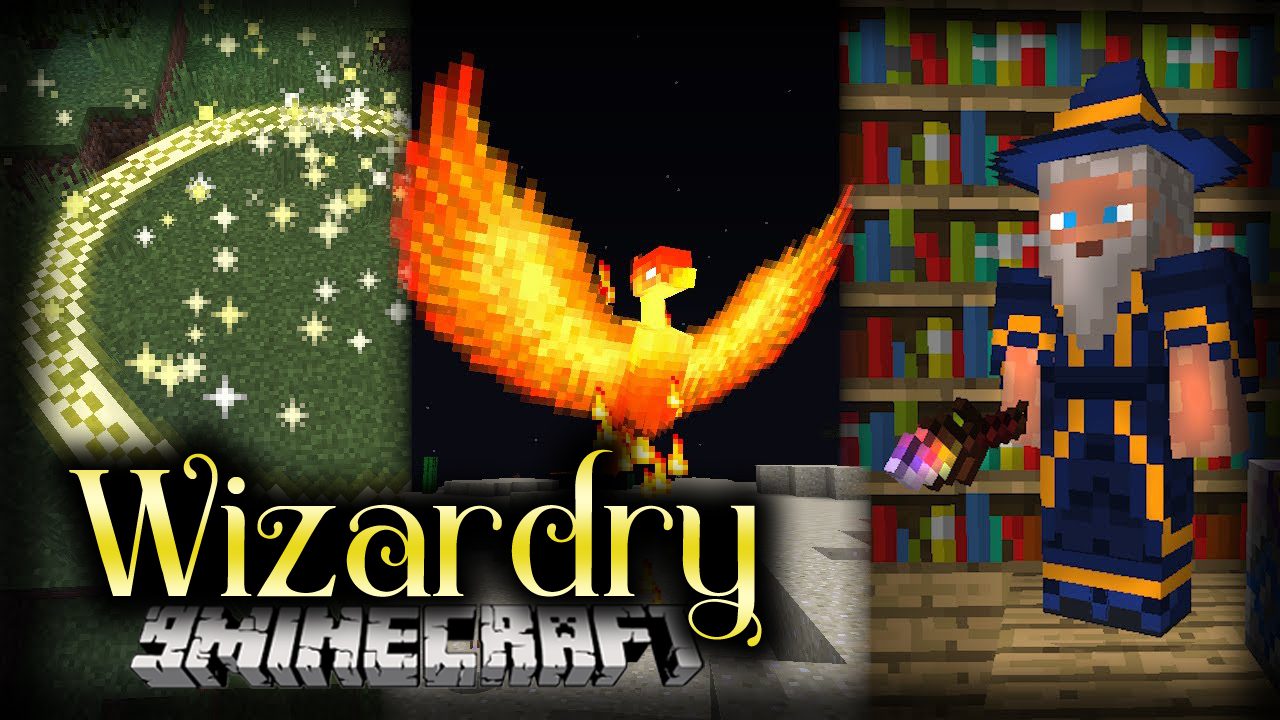 Wizardry Mod (1.12.2, 1.11.2) - RPG-Style System of Magic Spells 1