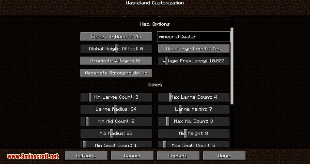 ezWastelands Mod 1.14.4, 1.12.2 (Wastelands Terrain Generator) 3
