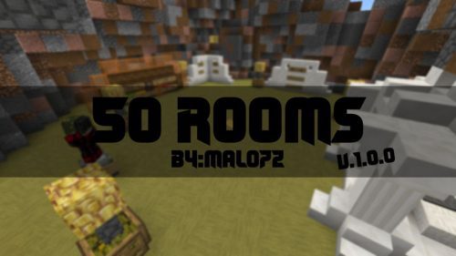 50 Rooms Map 1.12.2 for Minecraft Thumbnail