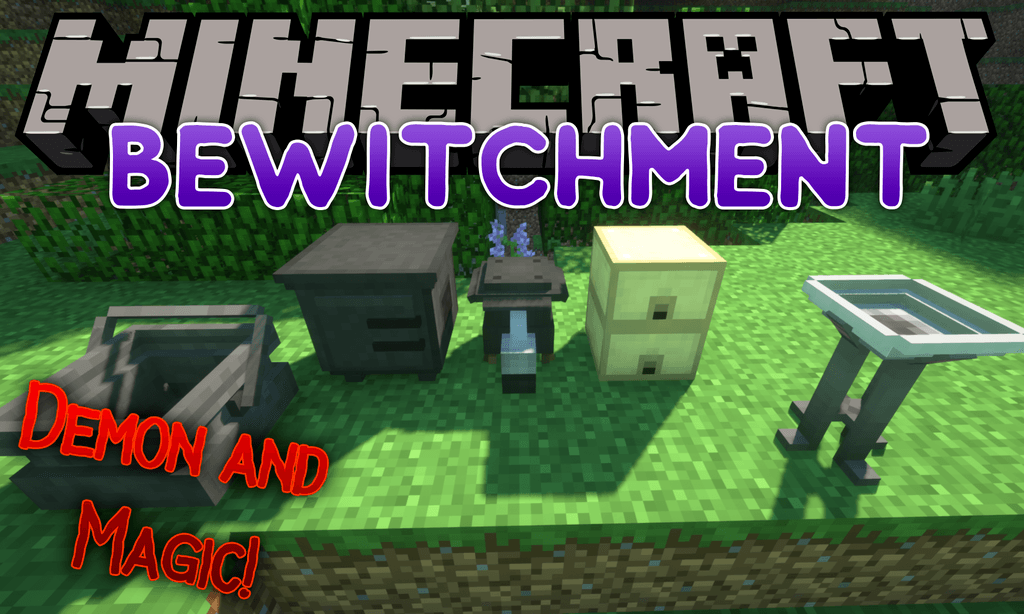 Bewitchment Mod (1.20.1, 1.19.2) - Demon and Magic 1