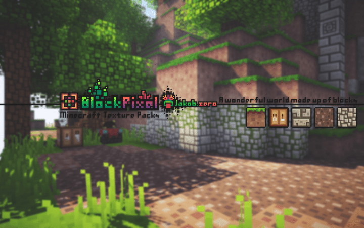 Block Pixel Resource Pack (1.20.4, 1.19.4) - Texture Pack 11