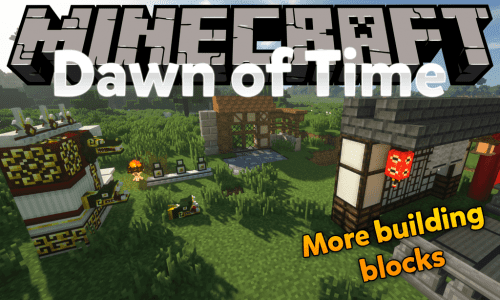 Dawn Of Time Mod (1.16.5, 1.14.4) – More Building Blocks Thumbnail