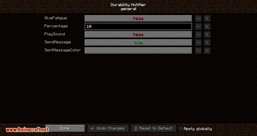 Durability Notifier Mod (1.20.4, 1.19.4) - Warning! Your Durability is Low 5