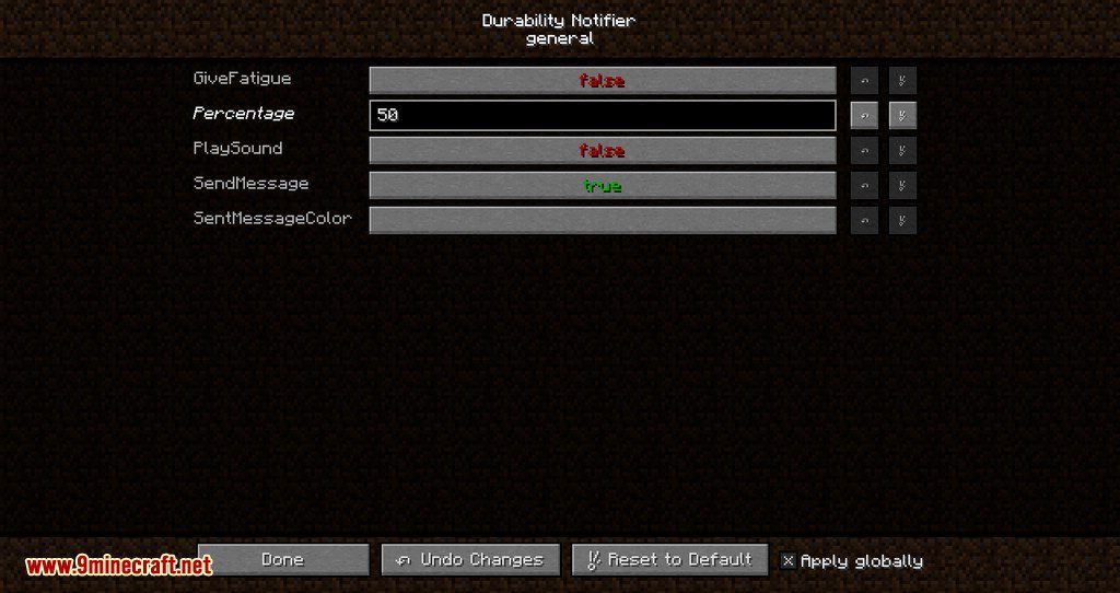 Durability Notifier Mod (1.20.4, 1.19.4) - Warning! Your Durability is Low 6