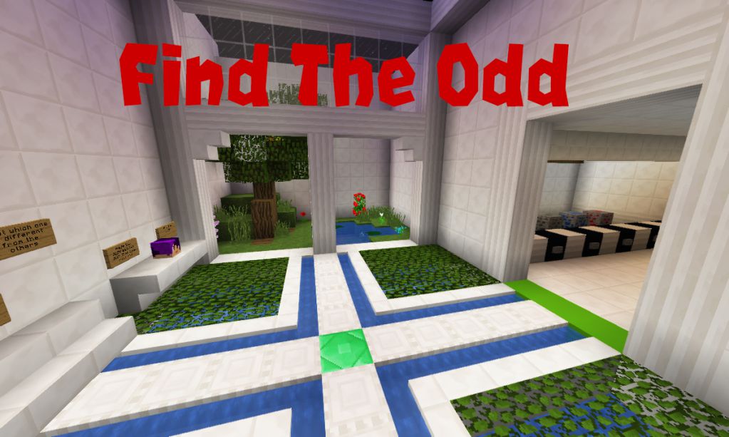 Find The Odd Map 1.13.2 for Minecraft 1