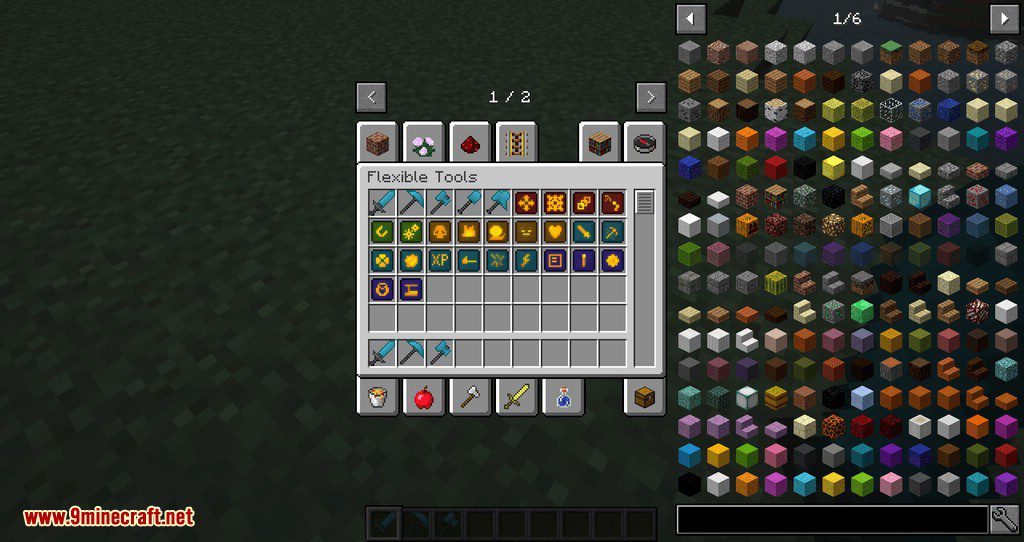 Flexible Tools Mod 1.12.2, 1.11.2 (Crazy Upgradeable Tools) 3