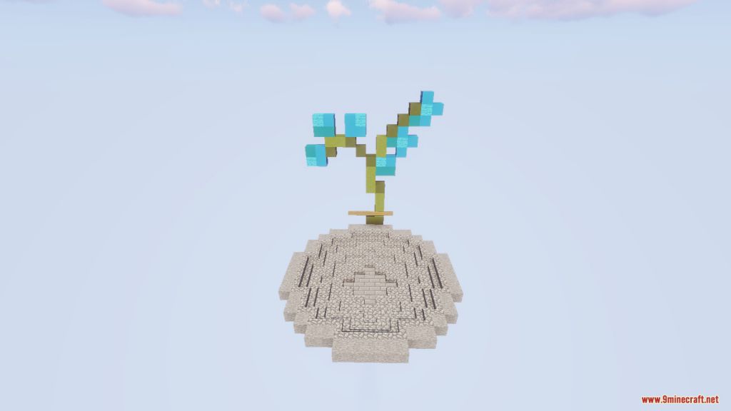 Flower Pot Battle Map 1.13.2 for Minecraft 2