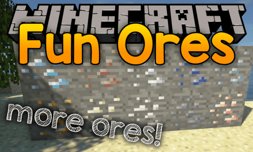 Fun Ores Mod 1.16.5, 1.15.2 (Take Mining To The Next Level) Thumbnail