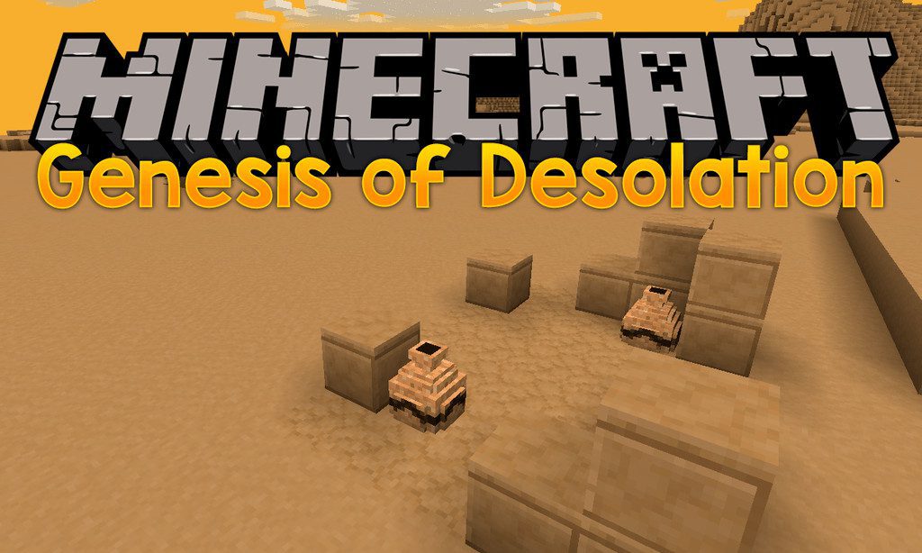 Genesis of Desolation Mod 1.12.2 (New Desert Dimension) 1