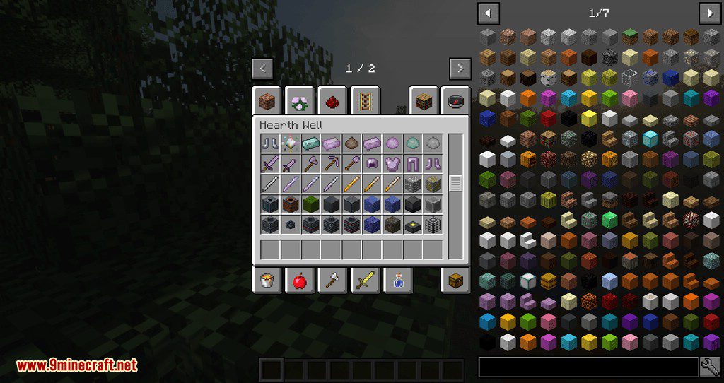 Hearth Well Mod (1.18.2, 1.12.2) - Make Items from Other Items 15