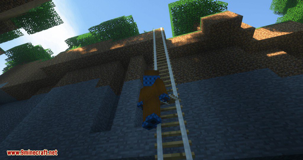 Just A Rope Ladder Mod 1.12.2 (Simple & Convenient Ladder) 10