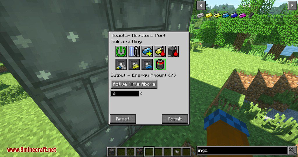 Just Enough Reactors Mod 1.12.2 (Show Materials Canbe Used Inside Reactors) 9