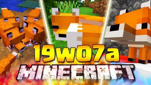 Minecraft 1.14 Snapshot 19w07a (New Foxes are Here) Thumbnail