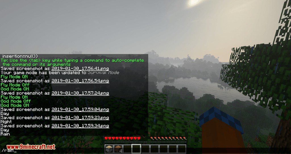 Mycommands Mod (1.16.5, 1.15.2) - Helpful Server Commands 8