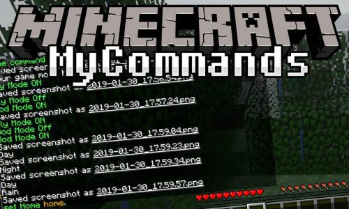 Mycommands Mod (1.16.5, 1.15.2) – Helpful Server Commands Thumbnail