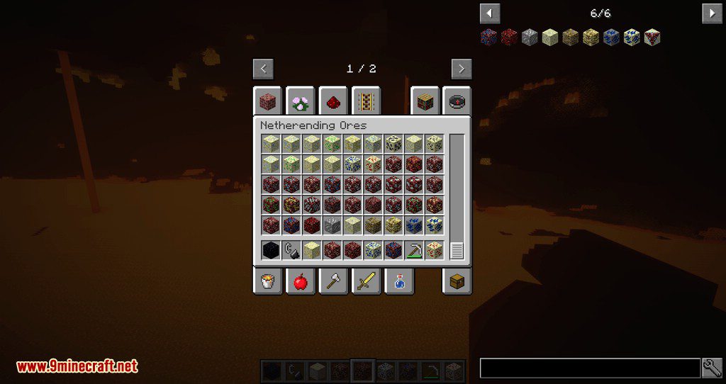 Netherending Ores Mod 1.12.2 (More Way to Process Ores) 8