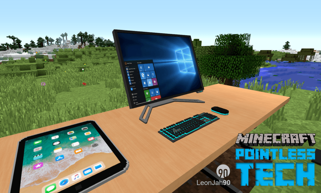 Pointless Tech Mod 1.12.2 (Macbook, Ipad, PS4) 7