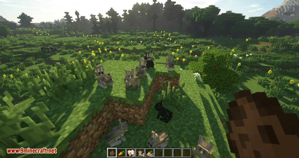 Rabbits Breed Like Rabbits Mod 1.12.2, 1.11.2 (Cute Bunny) 8