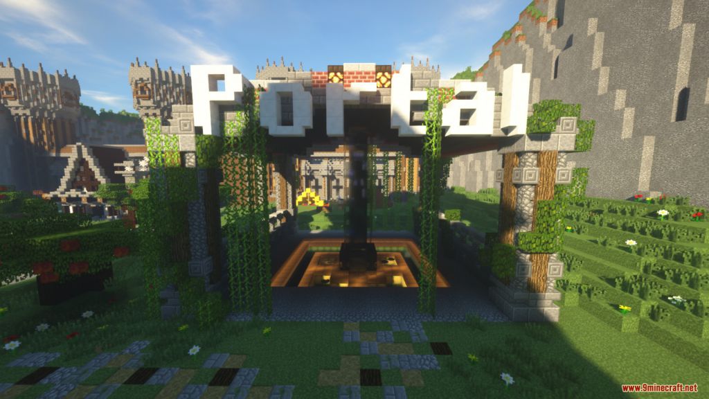 Server Hub Map 1.12.2, 1.12 for Minecraft 3