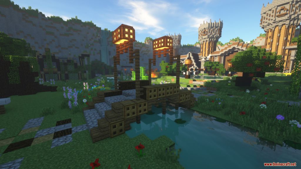 Server Hub Map 1.12.2, 1.12 for Minecraft 4