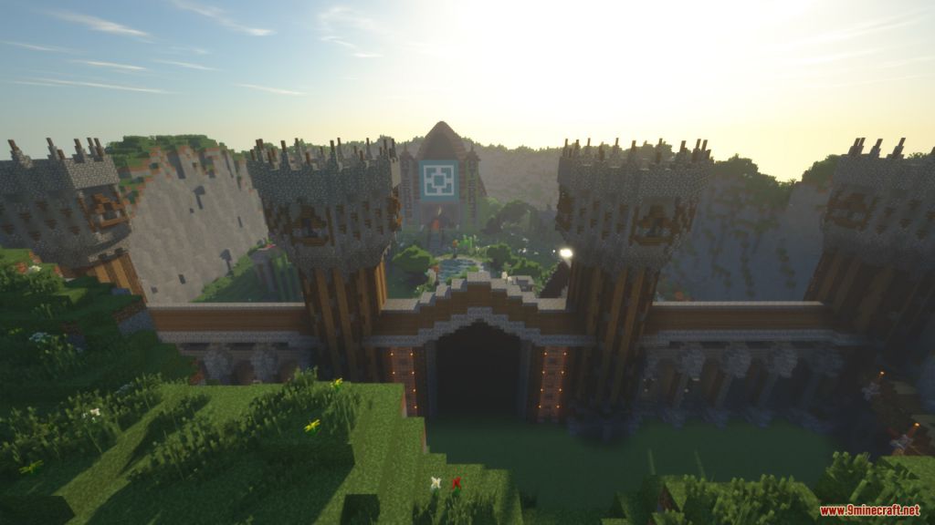 Server Hub Map 1.12.2, 1.12 for Minecraft 10