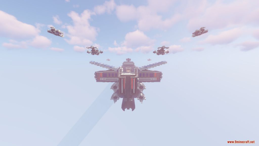 Spaceship Blu 01 Map 1.12.2, 1.12 for Minecraft 2