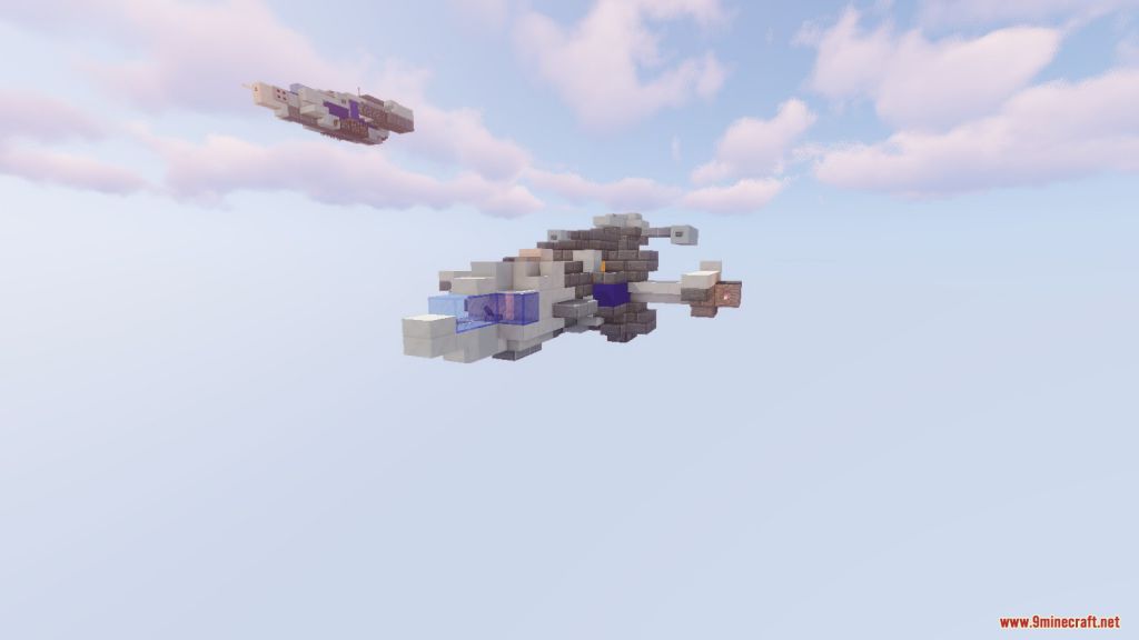 Spaceship Blu 01 Map 1.12.2, 1.12 for Minecraft 3