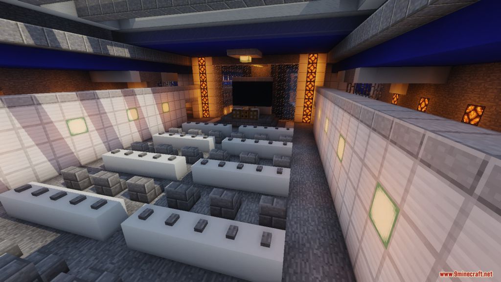 Spaceship Blu 01 Map 1.12.2, 1.12 for Minecraft 10